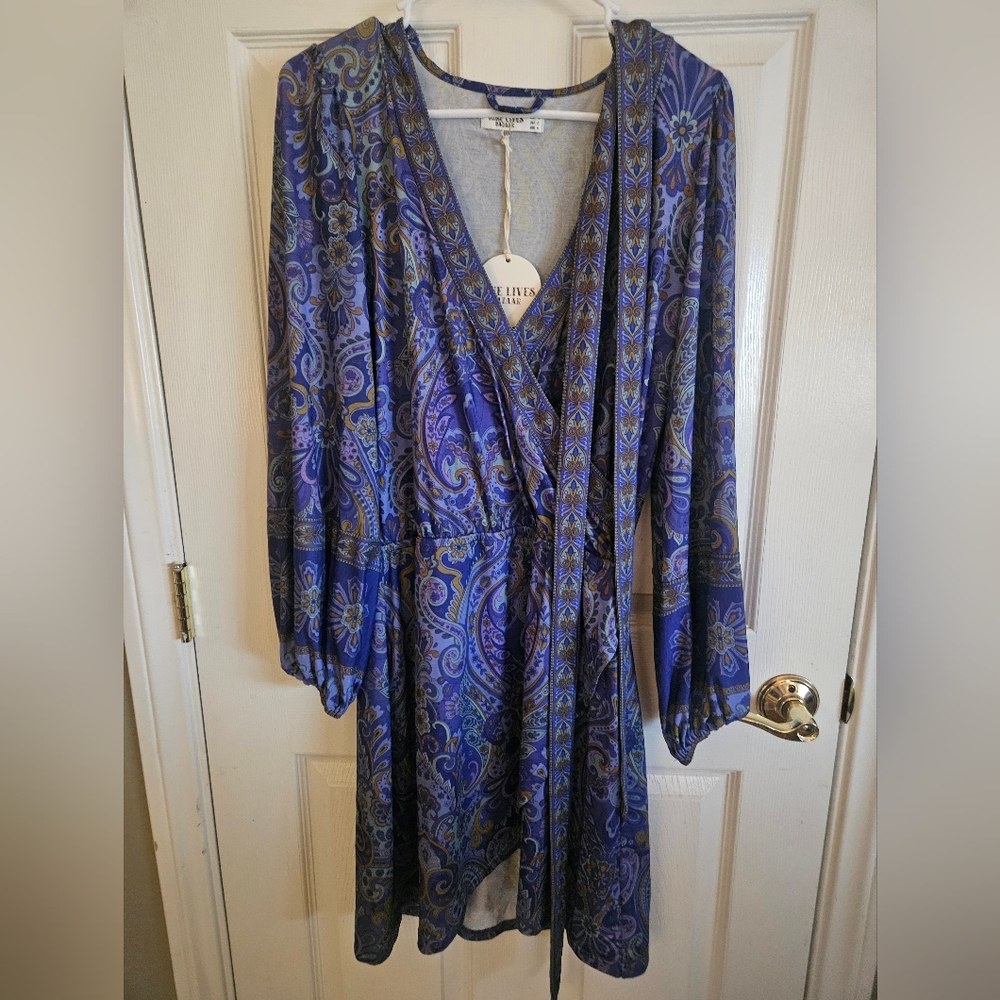 Nine Lives Bazaar Mini Dress NWT